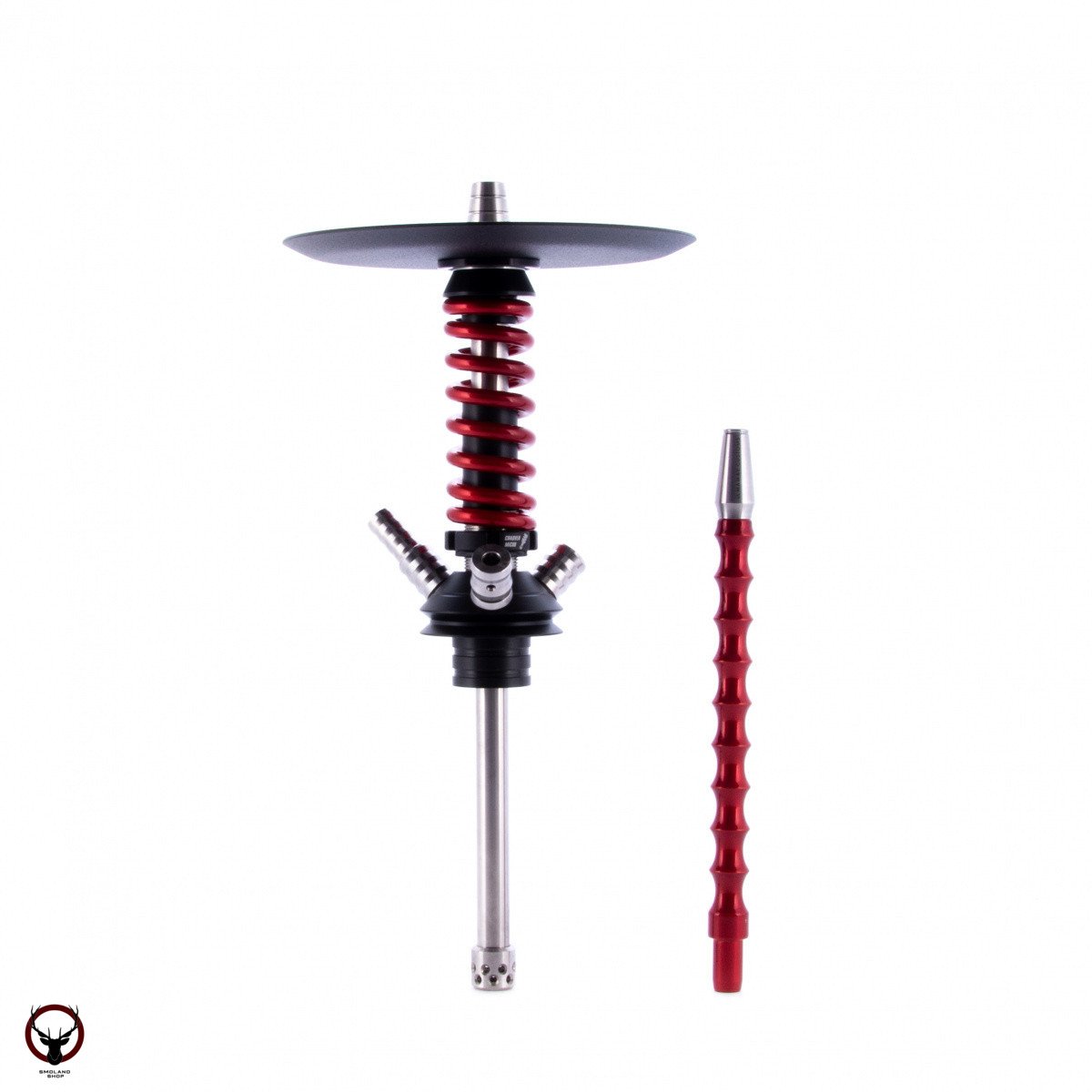 Кальян MAMAY CUSTOMS Coilover Micro красный лак (без колбы)