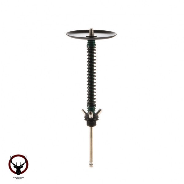 Кальян MAMAY CUSTOMS Coilovers зелёный лак-чёрный (без колбы)