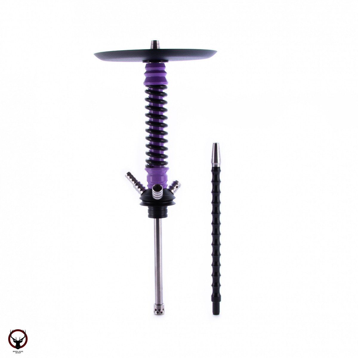 Кальян MAMAY CUSTOMS Coilovers MINI сиренево-чёрный (без колбы) гр. bus