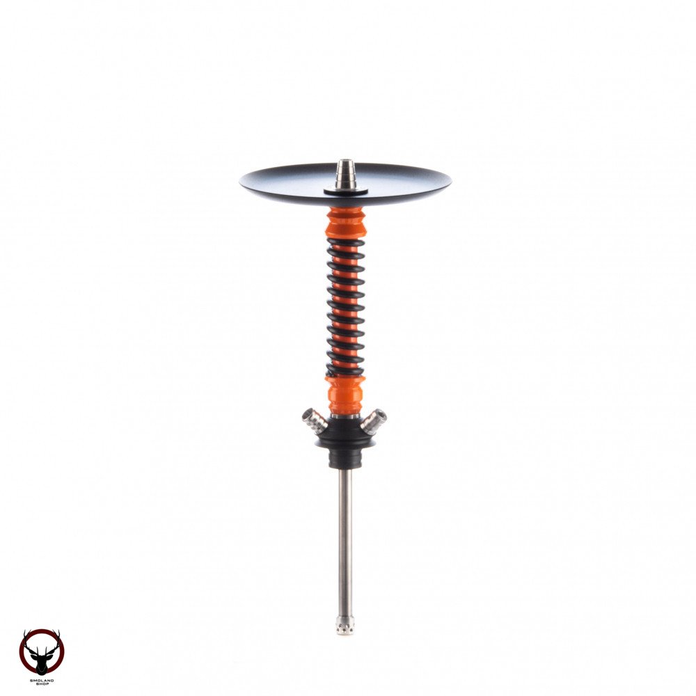 Кальян MAMAY CUSTOMS Coilovers MINI оранжево-чёрный (без колбы) гр. космос