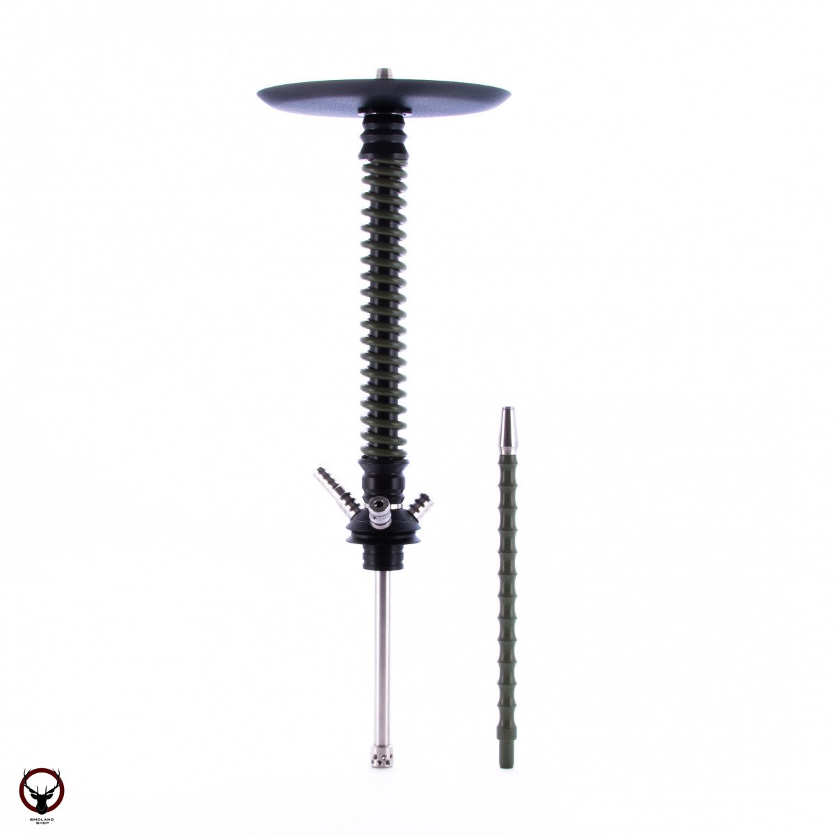 Кальян MAMAY CUSTOMS Coilovers чёрный-хаки (без колбы)