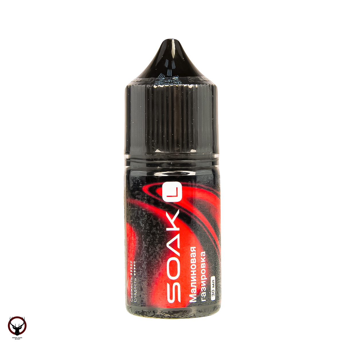 Жидкость SOAK L30 Raspberry Soda 30 мл 2 мг МРК