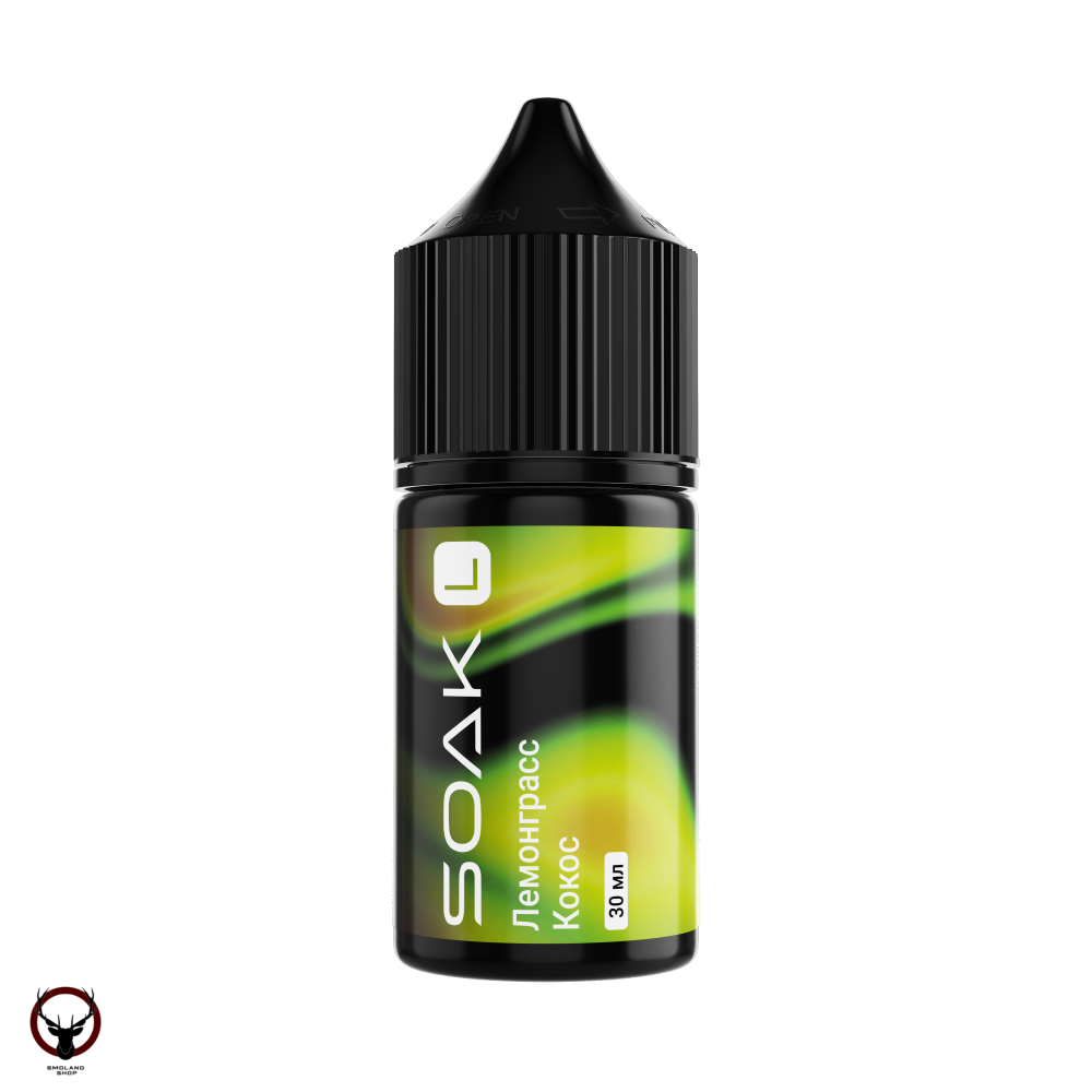 Жидкость SOAK L30 Lemongrass Coconut 30 мл 2 мг МРК