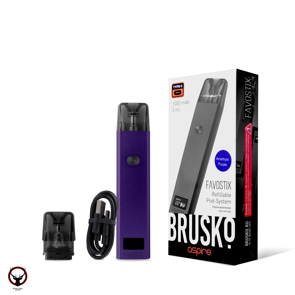 Электронная система BRUSKO FAVOSTIX (фиолетовый)