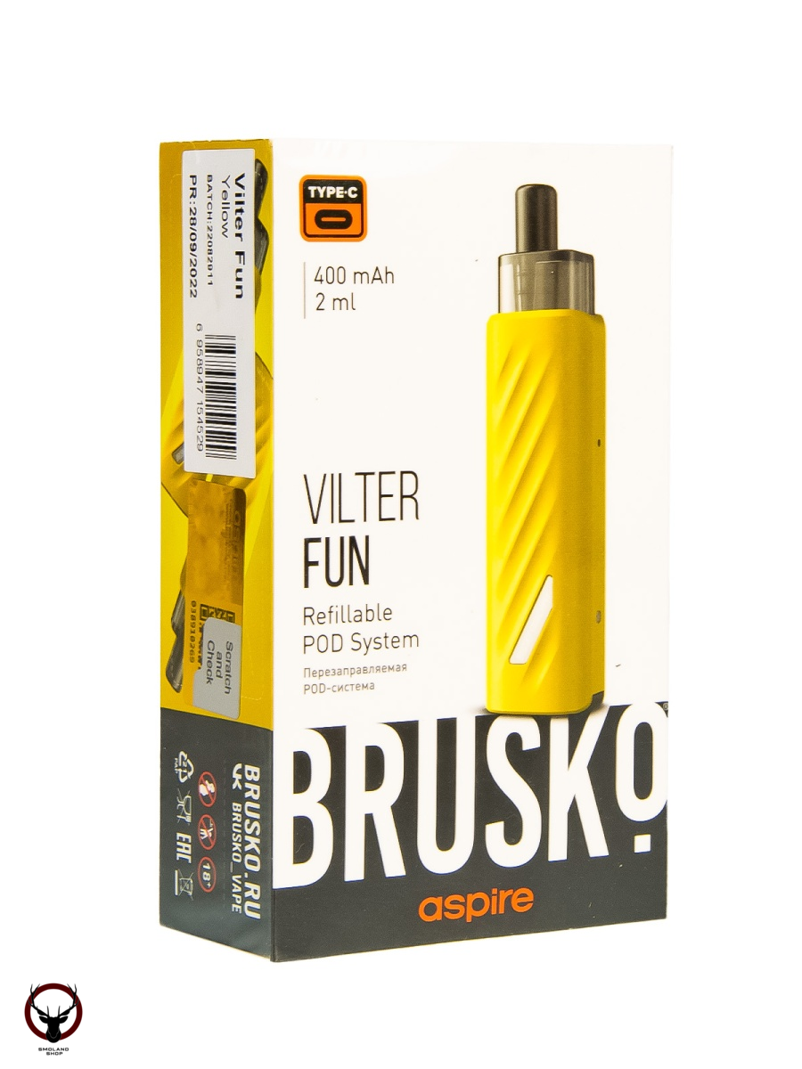 Электронная система BRUSKO VILTER FUN (жёлтый)