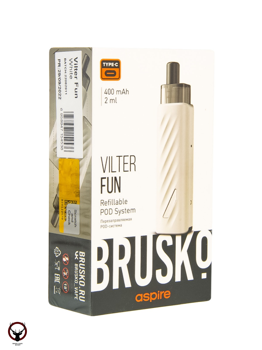 Электронная система BRUSKO VILTER FUN (белый)