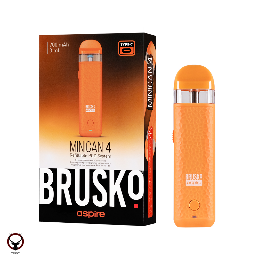 Электронная система BRUSKO Minican 4 оранжевый