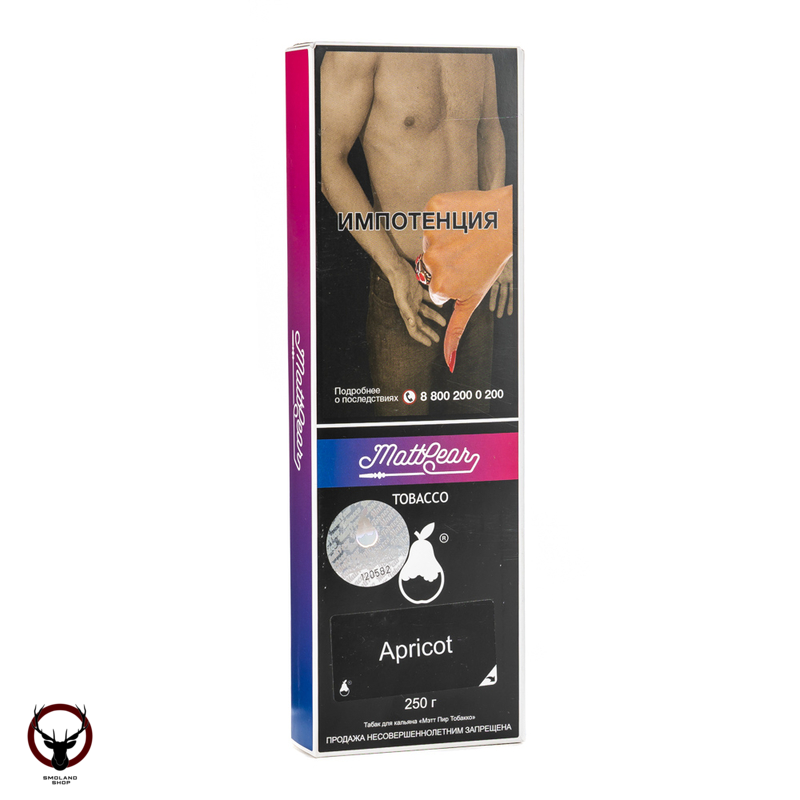Табак MattPear - Apricot 250 гр.(Абрикос)