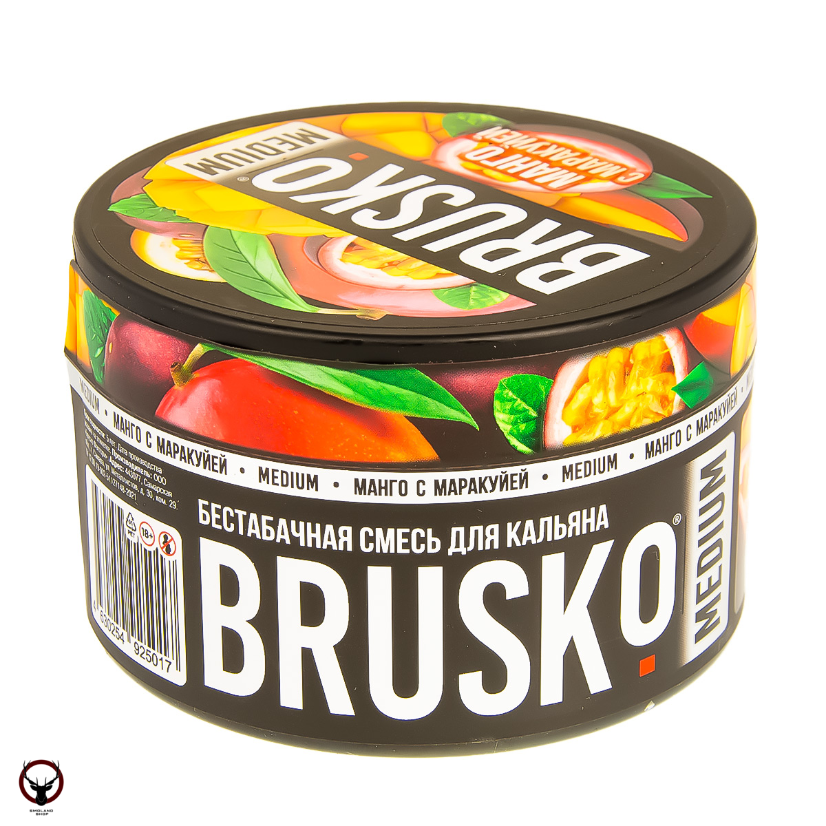 BRUSKO MEDIUM Манго с маракуйей 250гр МРК