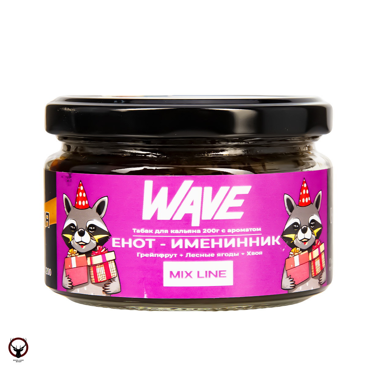 WAVE Грейпфрут лесные ягоды и хвоя (Енот-именинник) 200гр МРК