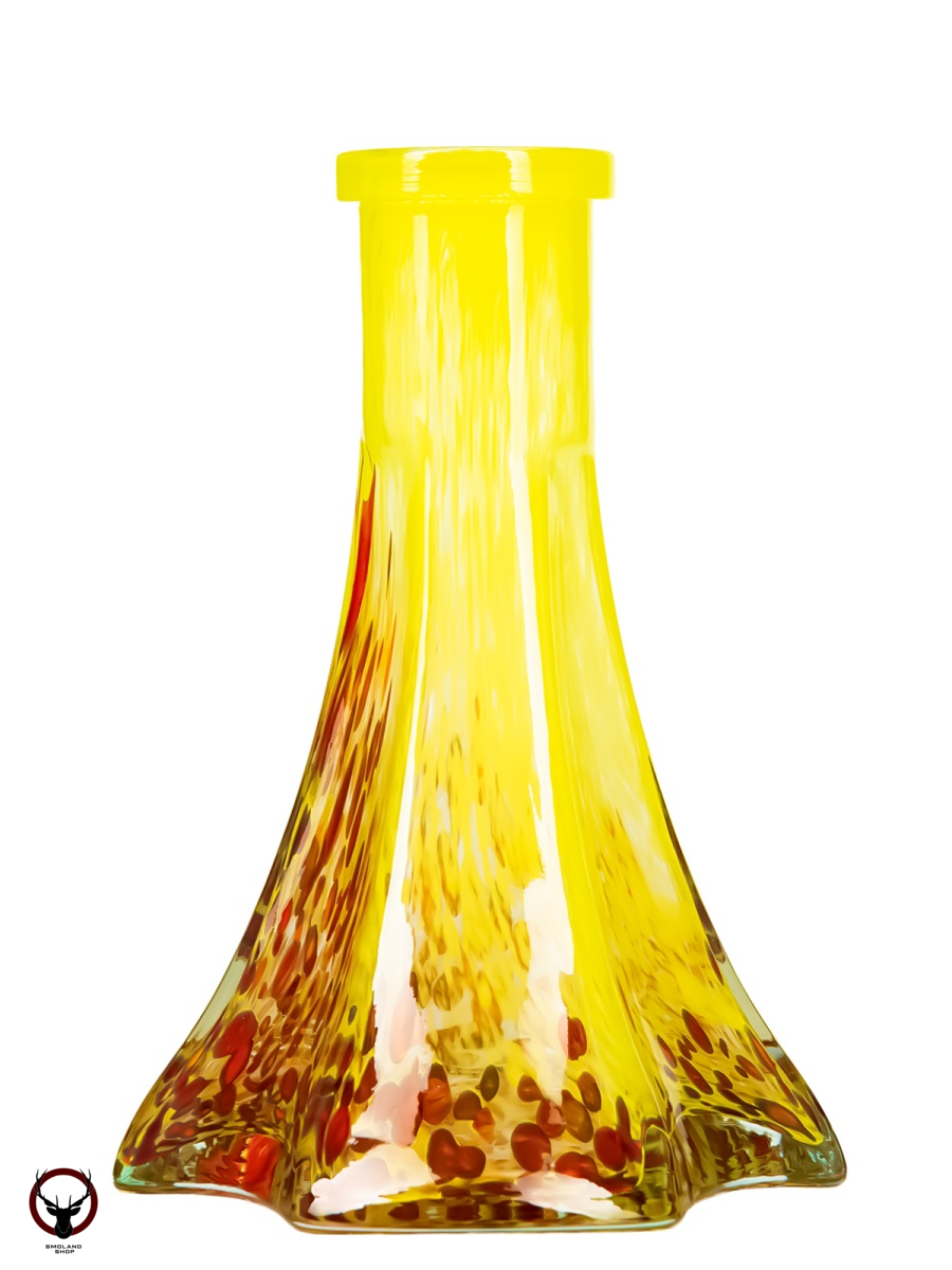 Колба Vessel Glass Пирамида красно-салатовая крошка