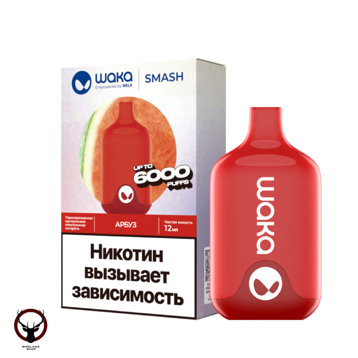 WAKA Арбуз (6000 затяжек) МРК