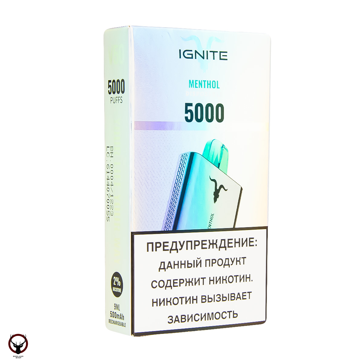 IGNITE Menthol V2 (5000 затяжек) МРК