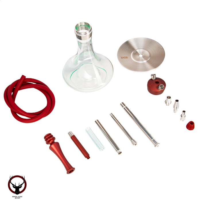 Кальян Hoob Mars Pro mini | Wine Red x SS