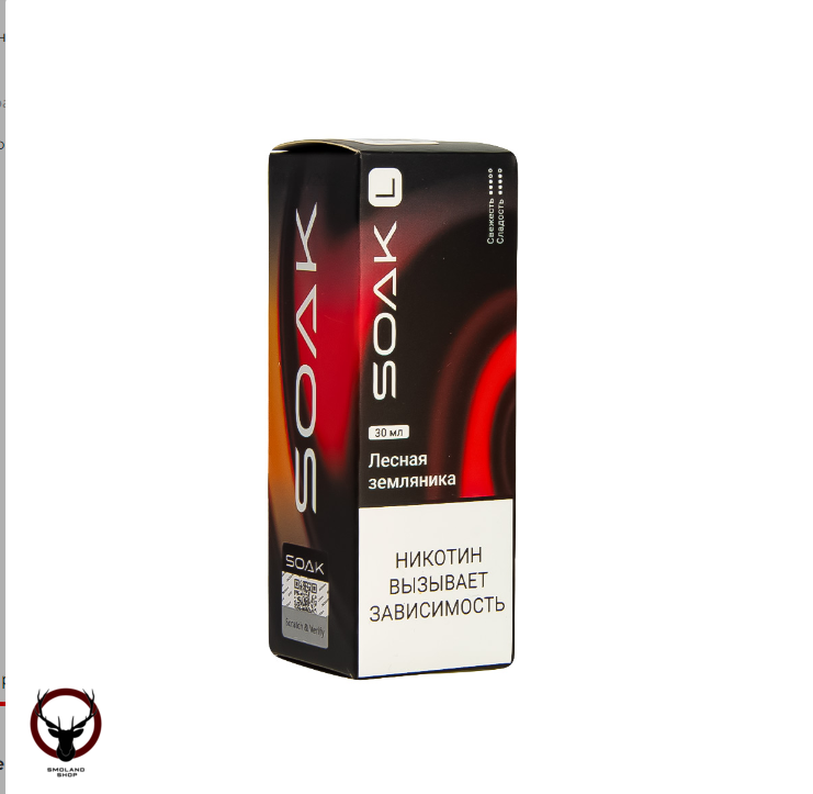 Жидкость SOAK L30 Wild Strawberry 30 мл 2 мг МРК