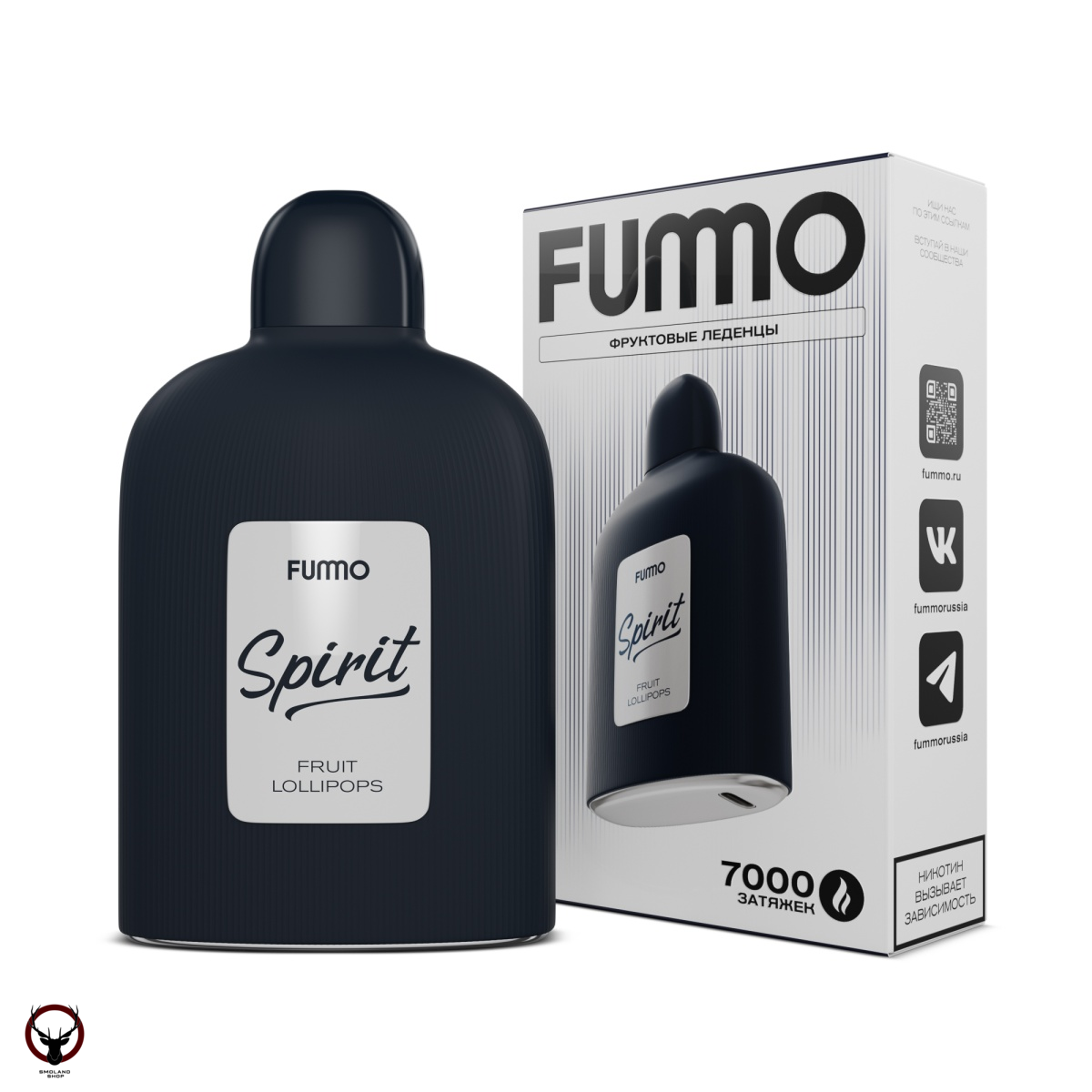 FUMMO SPIRIT Фруктовые леденцы (7000 затяжек) МРК