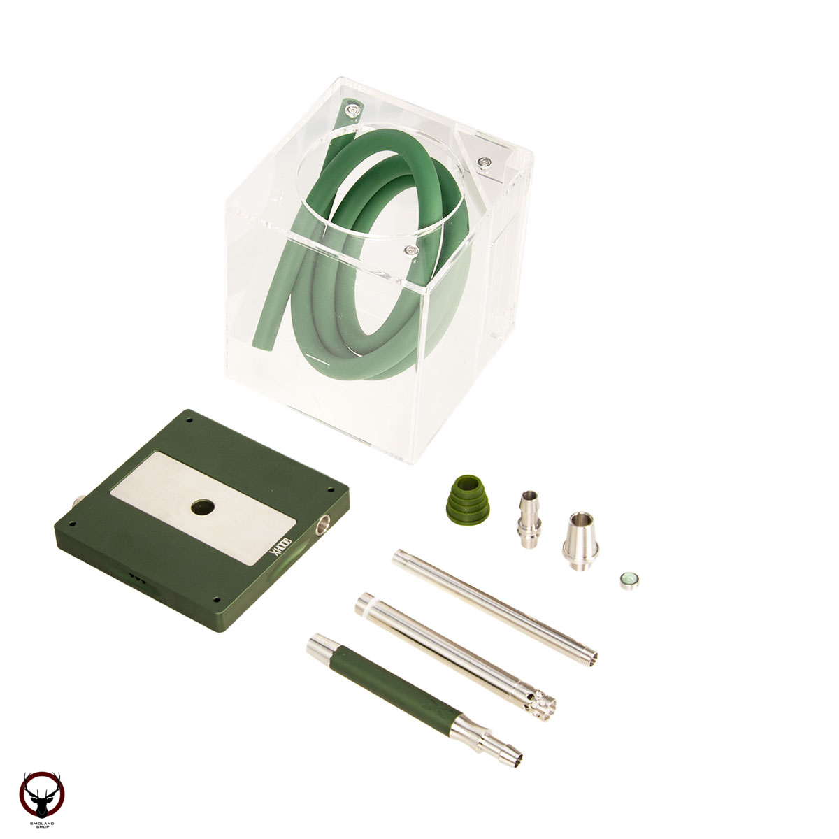 Кальян Hoob Atom British Racing Green