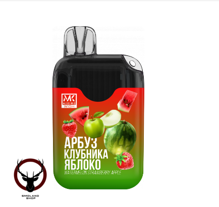 MIKING Яблоко клубника арбуз (6000 затяжек) МРК