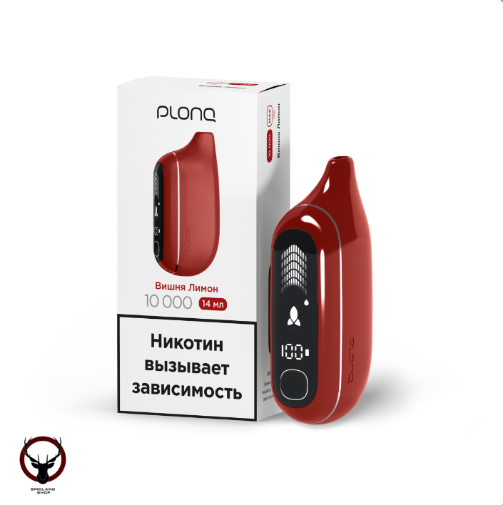 PLONQ MAX PRO Вишня лимон (10000 затяжек) 20 мг МРК