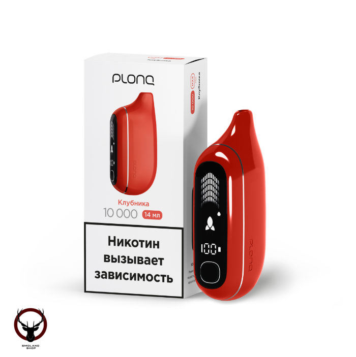 PLONQ MAX PRO Клубника (10000 затяжек) 20 мг МРК