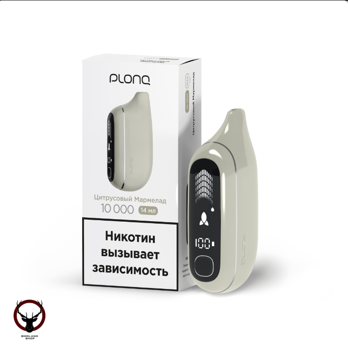 PLONQ MAX PRO Цитрусовый мармелад (10000 затяжек) 20 мг МРК