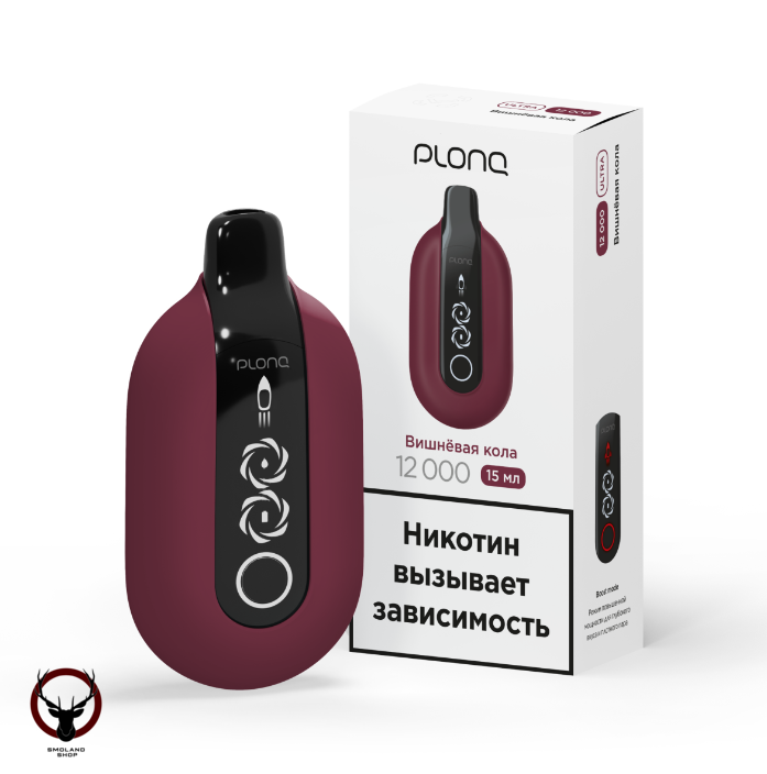 PLONQ ULTRA Вишневая кола (12000 затяжек) 20 мг МРК