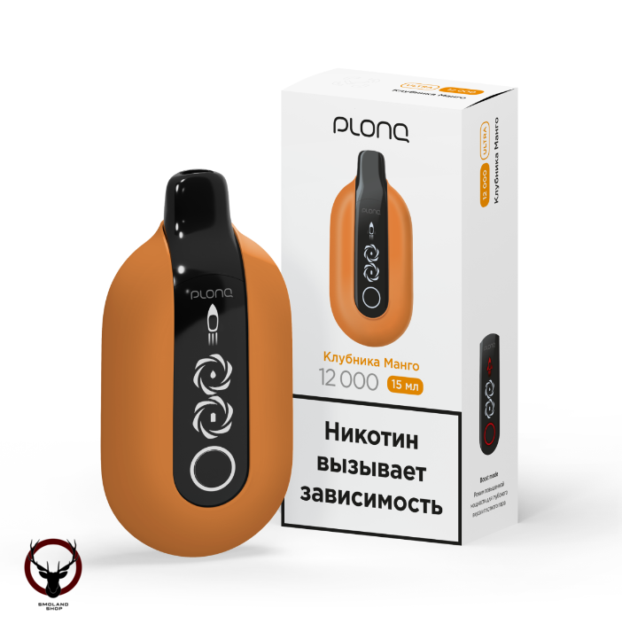 PLONQ ULTRA Клубника манго (12000 затяжек) 20 мг МРК