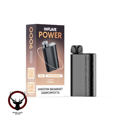 Электронная сигарета INFLAVE POWER Табак (9000 затяжек)