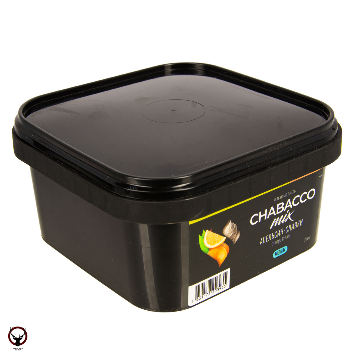 Chabacco Mix MEDIUM Orange Cream 200гр МРК