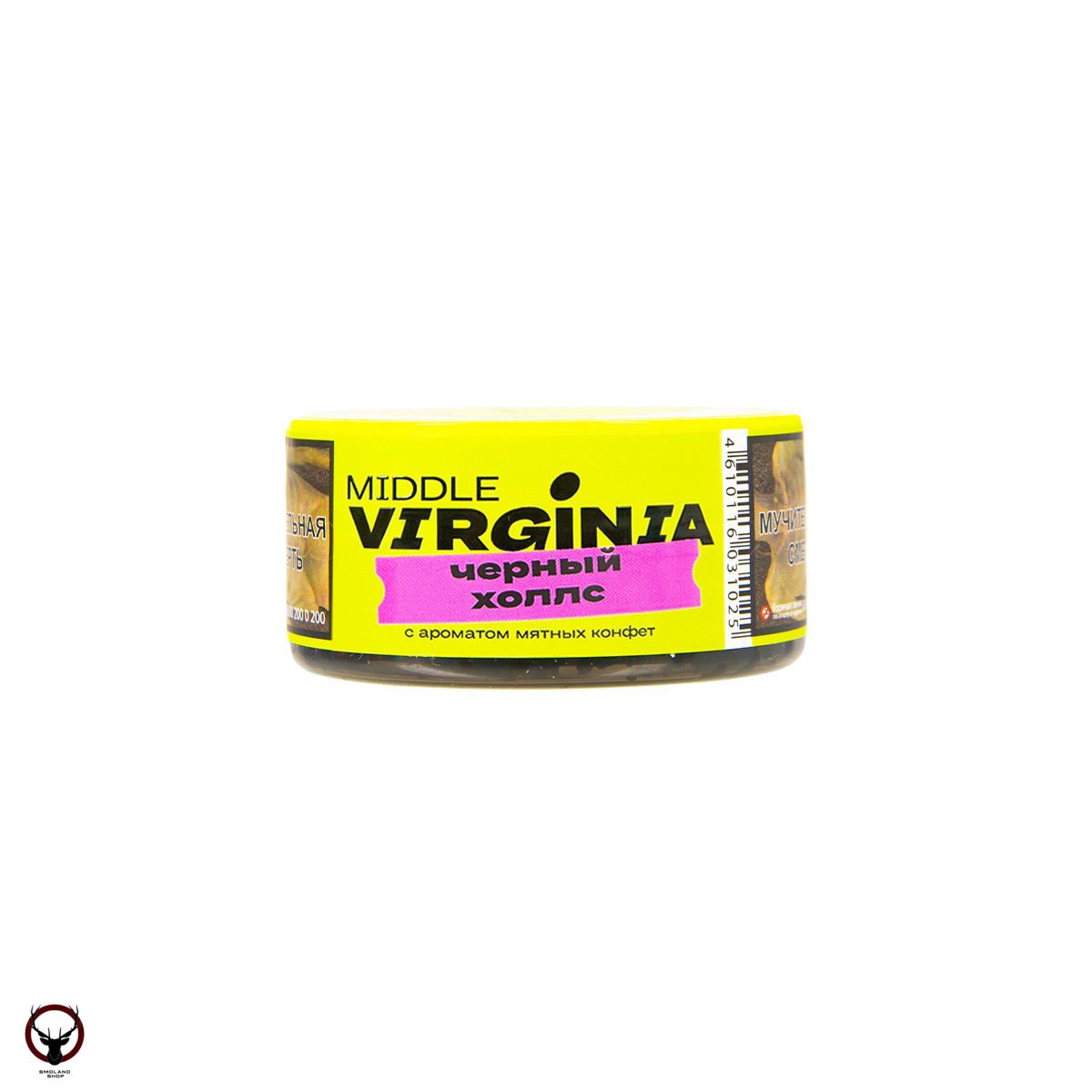 Original Virginia Middle Чёрный холлс 25гр МРК