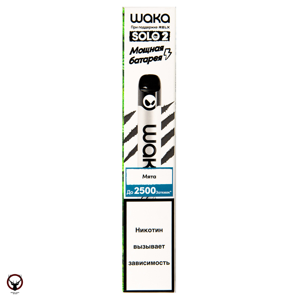 WAKA Мята (2500 затяжек) МРК