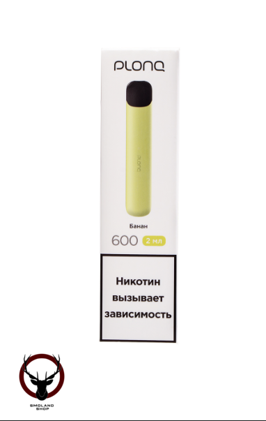 PLONQ ALPHA Банан (600 затяжек) 20 мг МРК