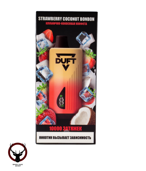 DUFT Strawberry Coconut Bonbon (10000 затяжек) МРК