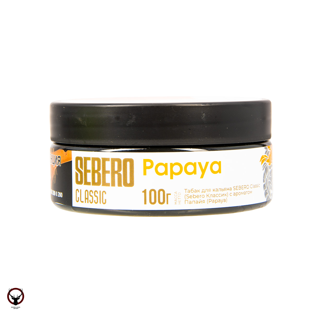 Табак для кальяна Sebero Papaya 100гр