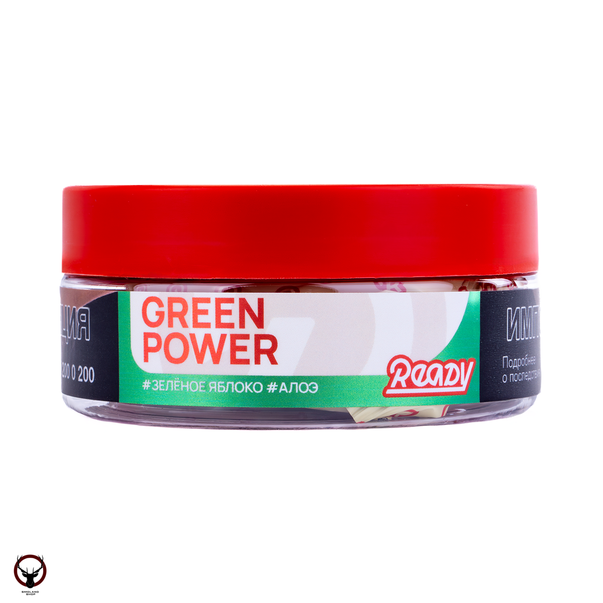 Табак для кальяна Ready 100гр Green Power  МРК