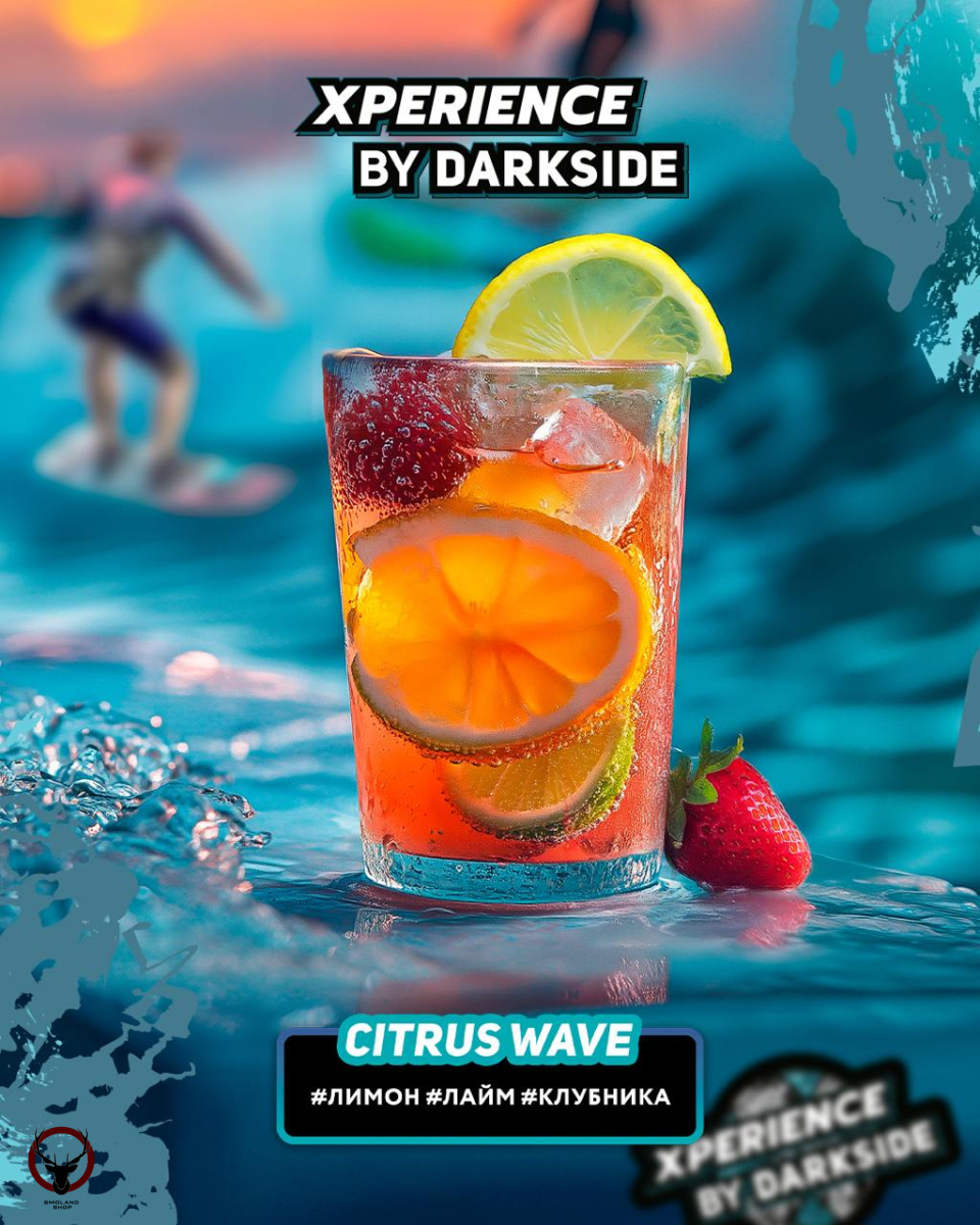 Табак для кальяна Darkside XPERIENCE CITRUS WAVE 30 гр.
