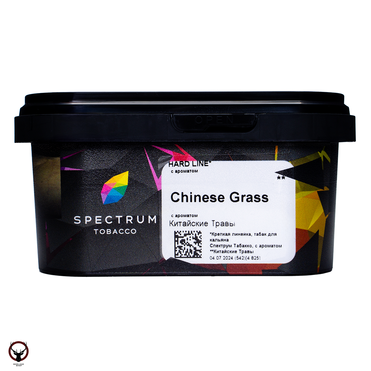 Табак для кальяна Spectrum HARD Chinese Grass 200гр МРК