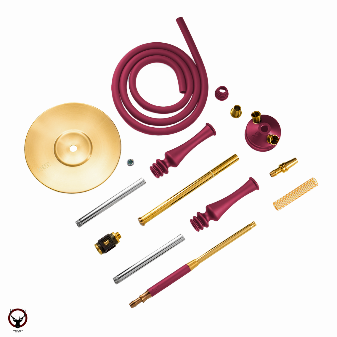 Кальян Hoob Mars Wine Red  x Gold
