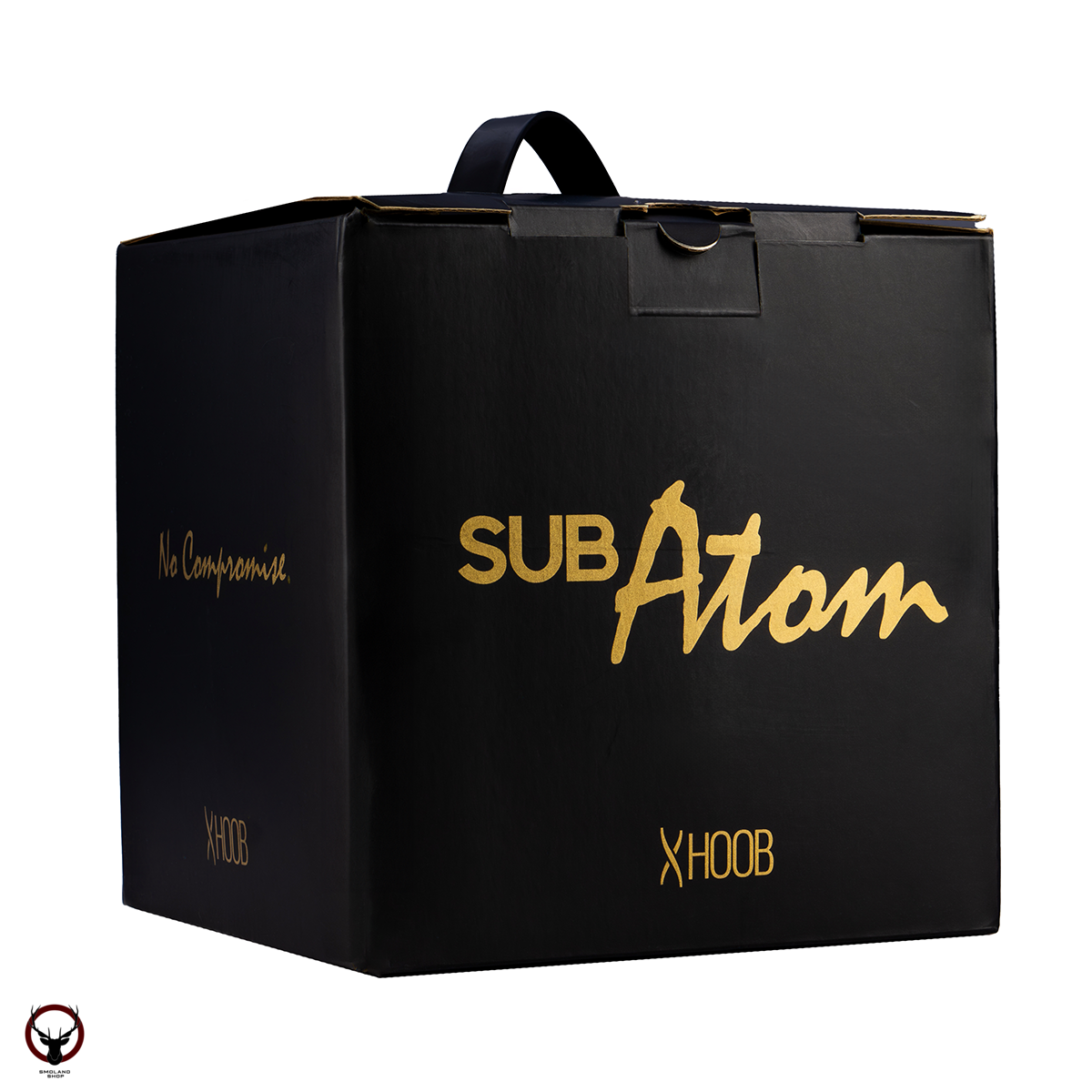 Кальян Hoob subAtom Black x Gold | Cube mini