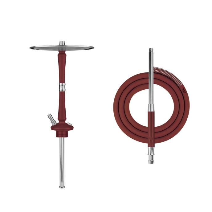 Кальян Hoob Go Wine red x Stainless steel