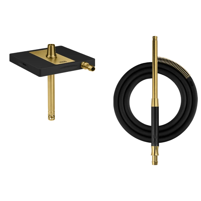 Кальян Hoob Atom Black x Gold | Комплект Стандарт