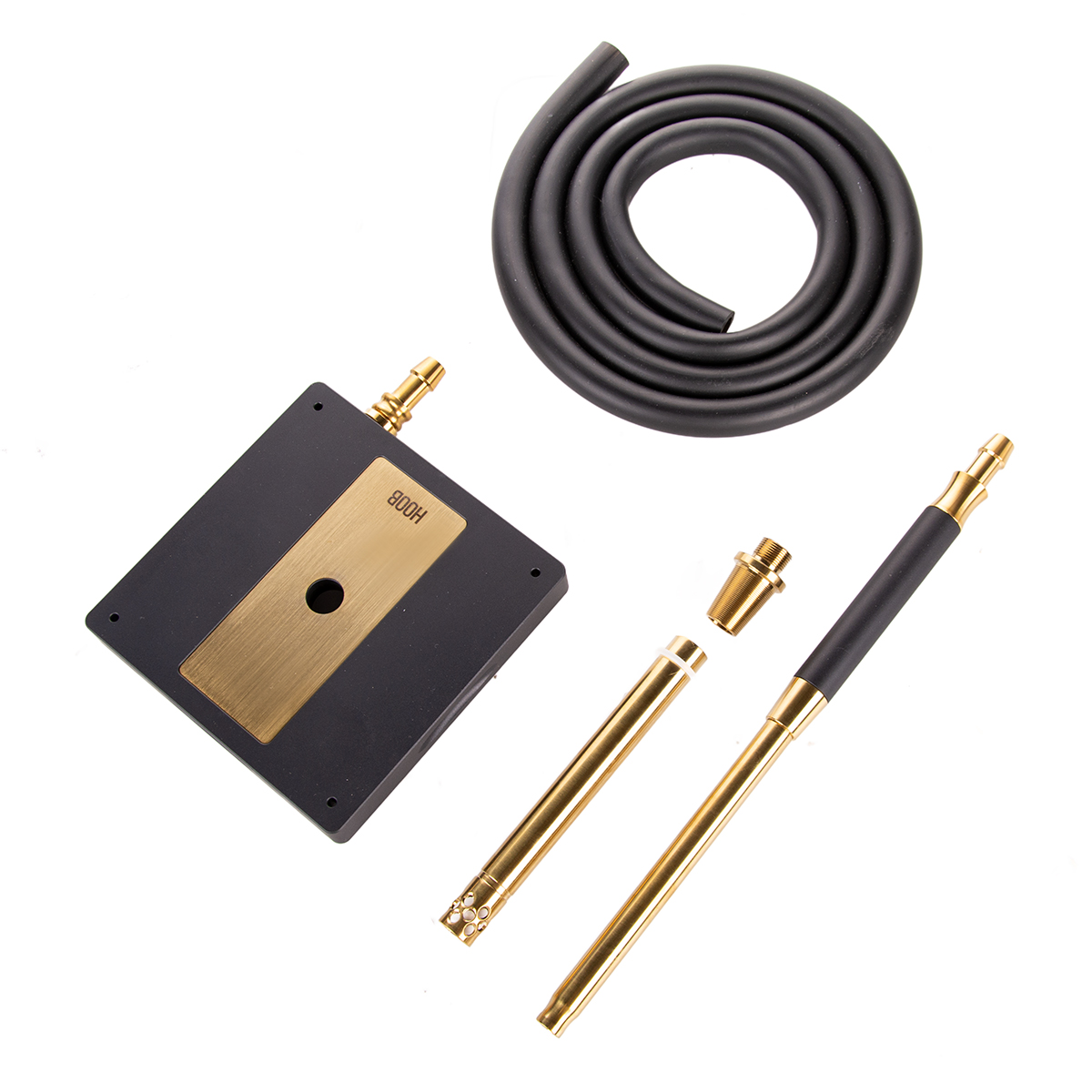 Кальян Hoob Atom Black x Gold | Cube Gold