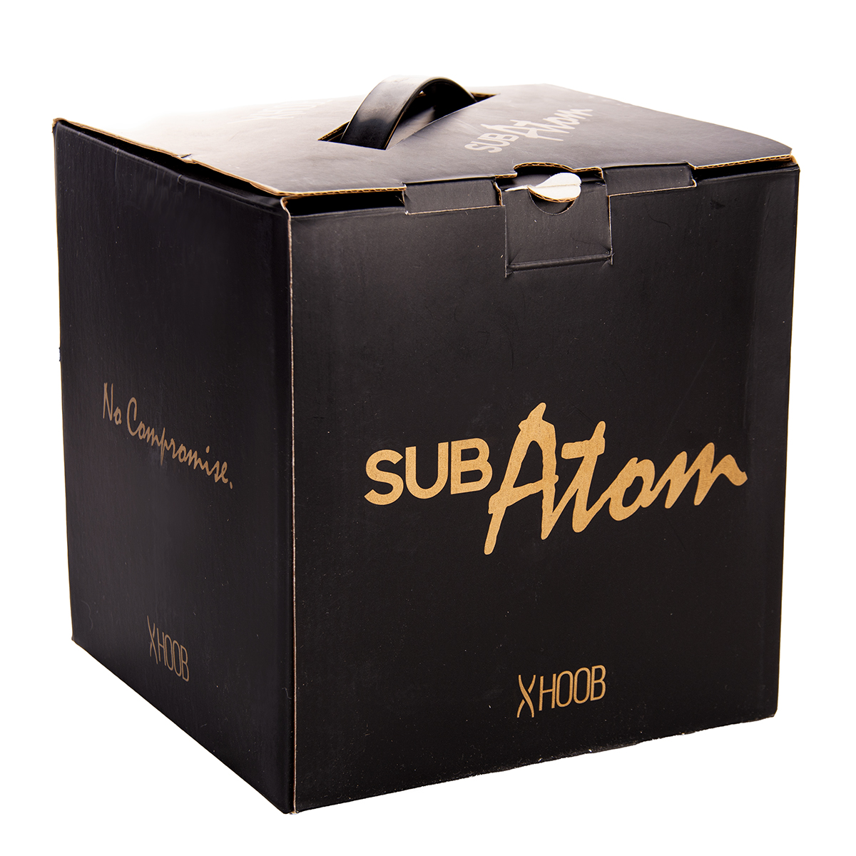 Кальян Hoob subAtom Black x Gold | Cube mini Gold