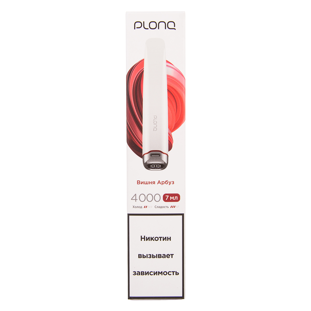 PLONQ PLUS PRO Вишня Арбуз (4000 затяжек) 20 мг МРК