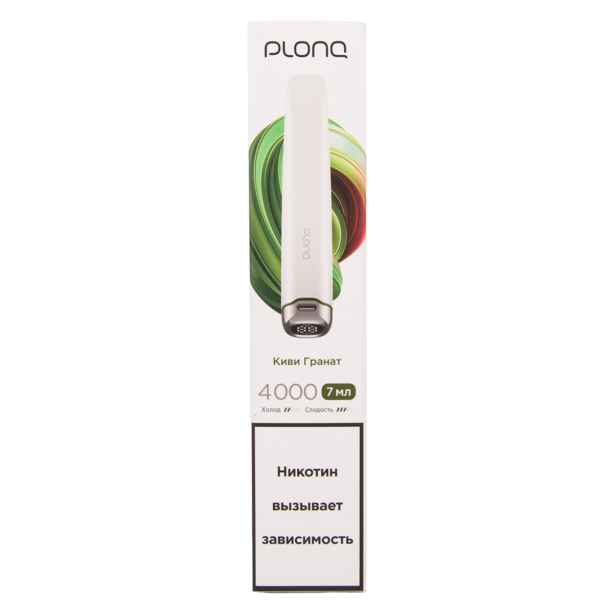 PLONQ PLUS PRO Киви гранат (4000 затяжек) 20 мг МРК