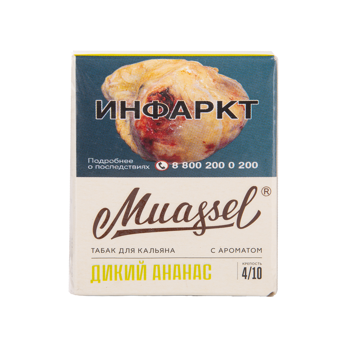 Muassel Medium 4/10 Дикий ананас 40гр МРК