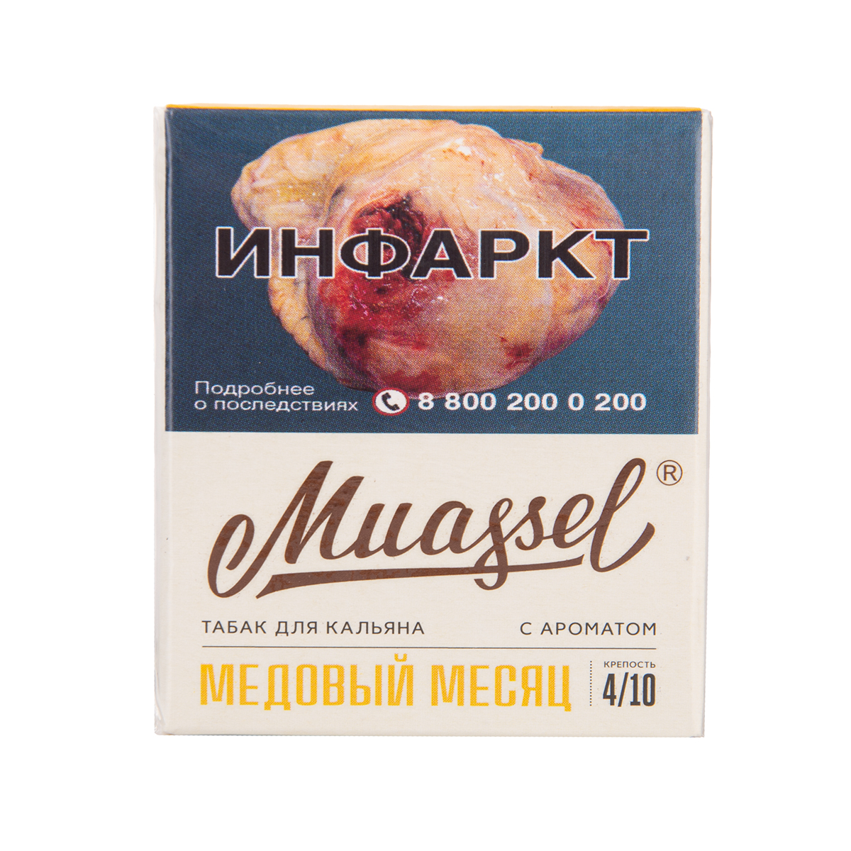 Muassel Medium 4/10 Медовый месяц 40гр МРК