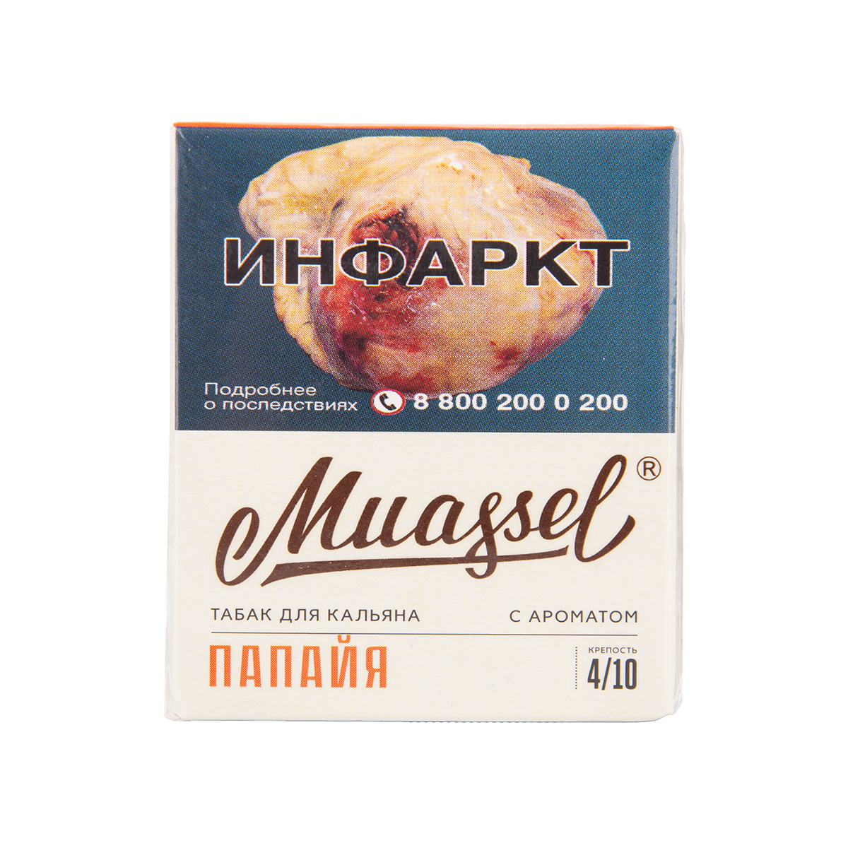 Muassel Medium 4/10 Папайя 40гр МРК