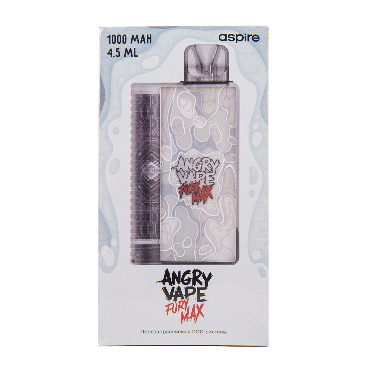Электронная система BRUSKO Angry Vape Fury Max (белый)