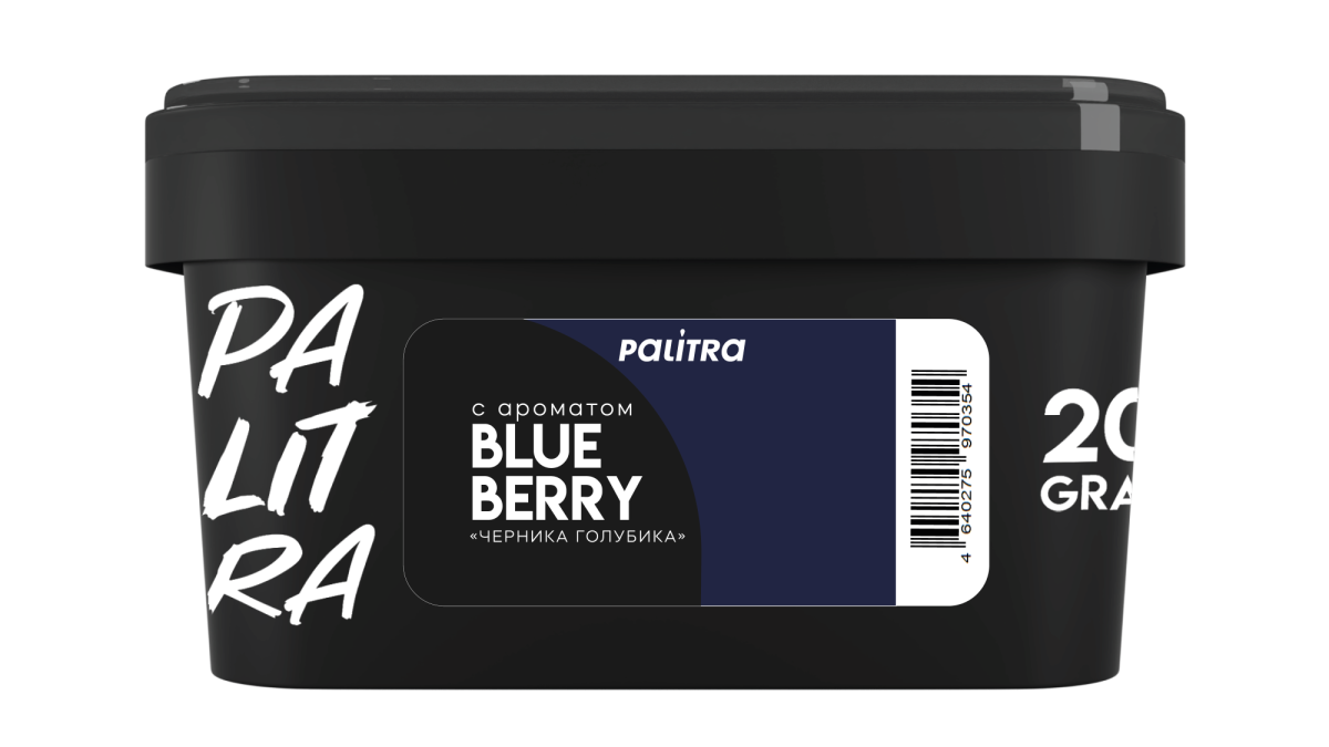 Табак Palitra - Blue Berry (Черника Голубика) 200 гр.